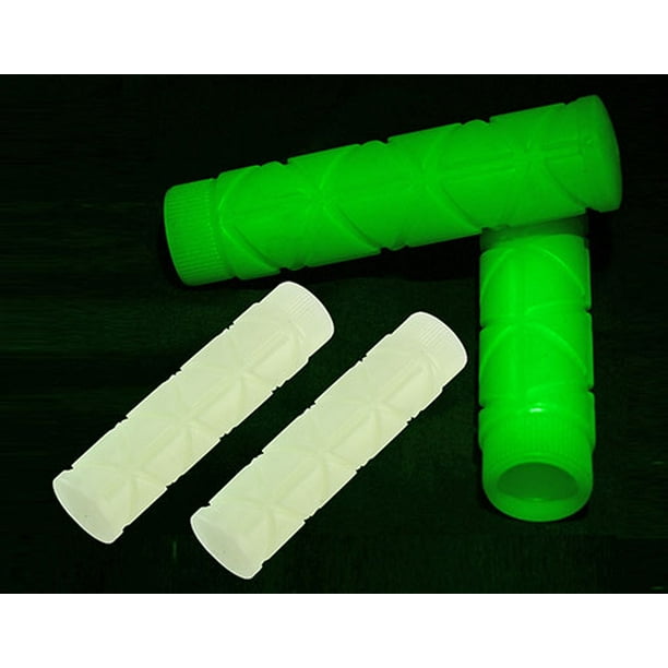 bicycle handle bars bike Grips Glow In-Dark 350 works on 7//8/" handlebar